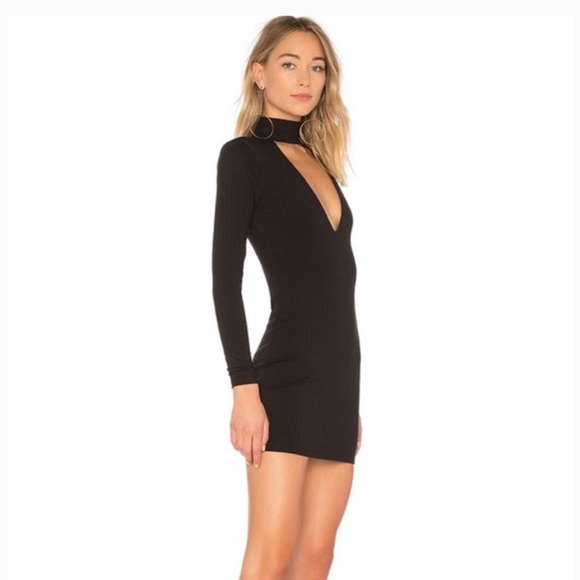 Privacy Please Black Bodycon Mini Dress - Picture 2 of 8